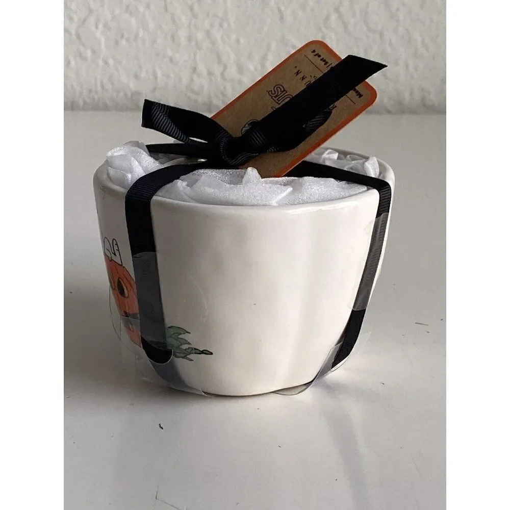 Rae Dunn Halloween Great Pumpkin Peanuts Snoopy Dry Measuring‎ Cups 2023 NEW